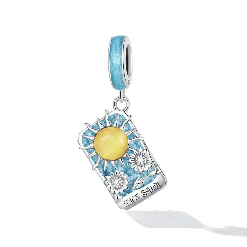 (zdjęcie do) Zawieszka Typu Pandora Tarot - Słońce - SCC2264 - Wyświetl 2