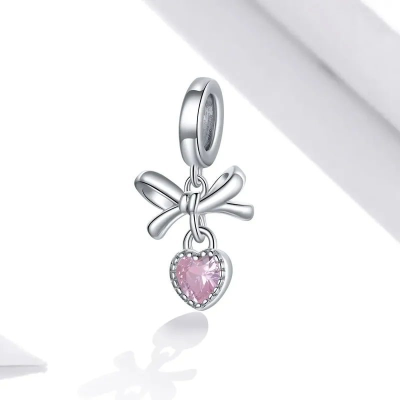 (zdjęcie do) Zawieszka Typu Pandora łuk miłości - BSX001-L - Wyświetl 2