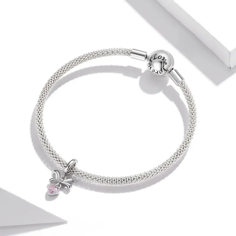 (zdjęcie do) Zawieszka Typu Pandora łuk miłości - BSX001-L - Wyświetl 3
