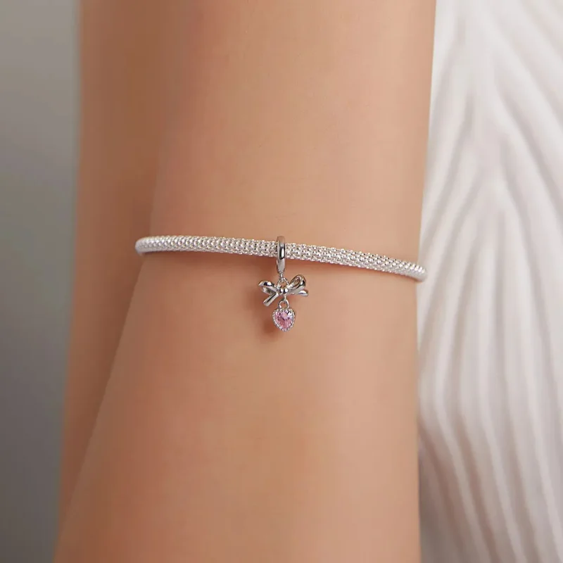 (zdjęcie do) Zawieszka Typu Pandora łuk miłości - BSX001-L - Wyświetl 5