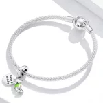 Zawieszka Typu Pandora Urodzinowy Miś - BSC560
