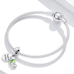 Zawieszka Typu Pandora Urodzinowy Miś - BSC560