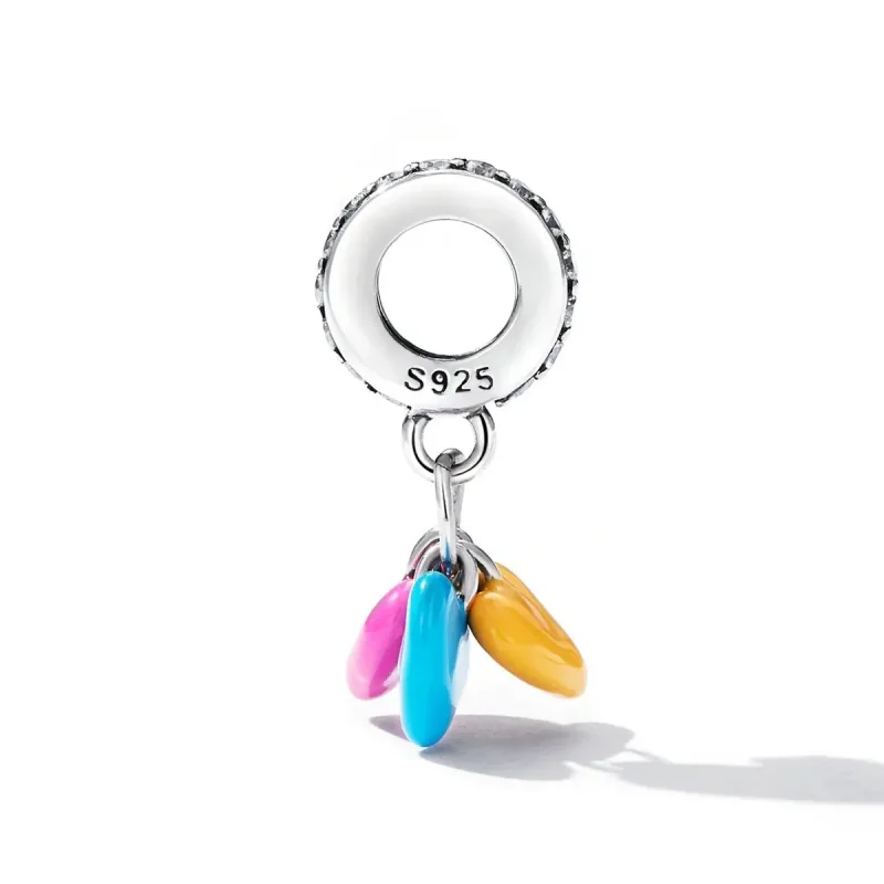 (zdjęcie do) Zawieszka Typu Pandora Uwielbiam Skittlesy - SCC2200 - Wyświetl 3