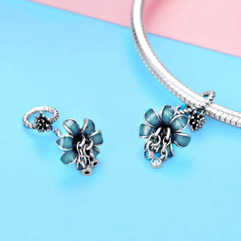 (zdjęcie do) Zawieszka Typu Pandora Wymarzona orchidea - BSC034 - Wyświetl 3