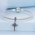 Zawieszka Typu Pandora Zabytkowy krzyż - BSC669