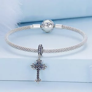 Zawieszka Typu Pandora Zabytkowy krzyż - BSC669