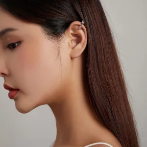 Klips na ucho Motyl romans - SCE1202