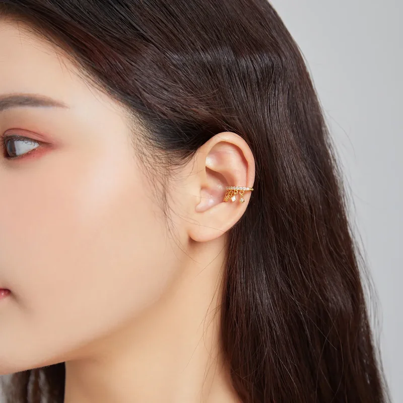 (zdjęcie do) Klips na ucho Moja dziewczyna - SCE1075 - Wyświetl 6