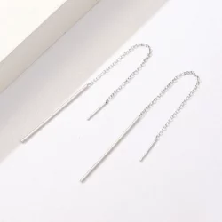 Kolczyk wiszący Typu Pandora Elegancka linia - SCE490