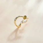 Kolczyki koła Typu Pandora Diament - SCE1080