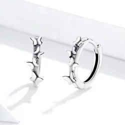 Kolczyki koła Typu Pandora Eleganckie Motyle - SCE927