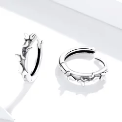 Kolczyki koła Typu Pandora Eleganckie Motyle - SCE927