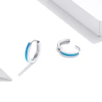 Kolczyki koła Typu Pandora Opal - SCE992