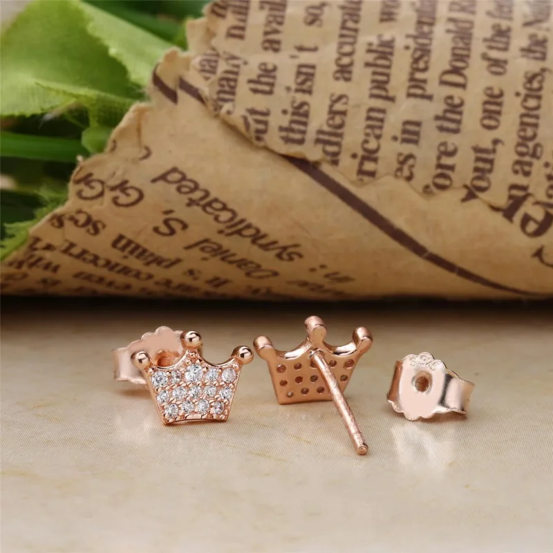 (zdjęcie do) Kolczyki PANDORA Rose, wielokolorowy kryształ - Wyświetl 2