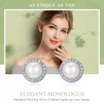Kolczyki sztyfty Typu Pandora Elegancki monolog - SCE122
