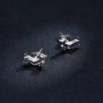 Kolczyki sztyfty Typu Pandora Jamnik miniaturowy - SCE952