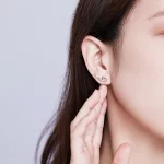 Kolczyki sztyfty Typu Pandora Leć do Miłości - SCE632