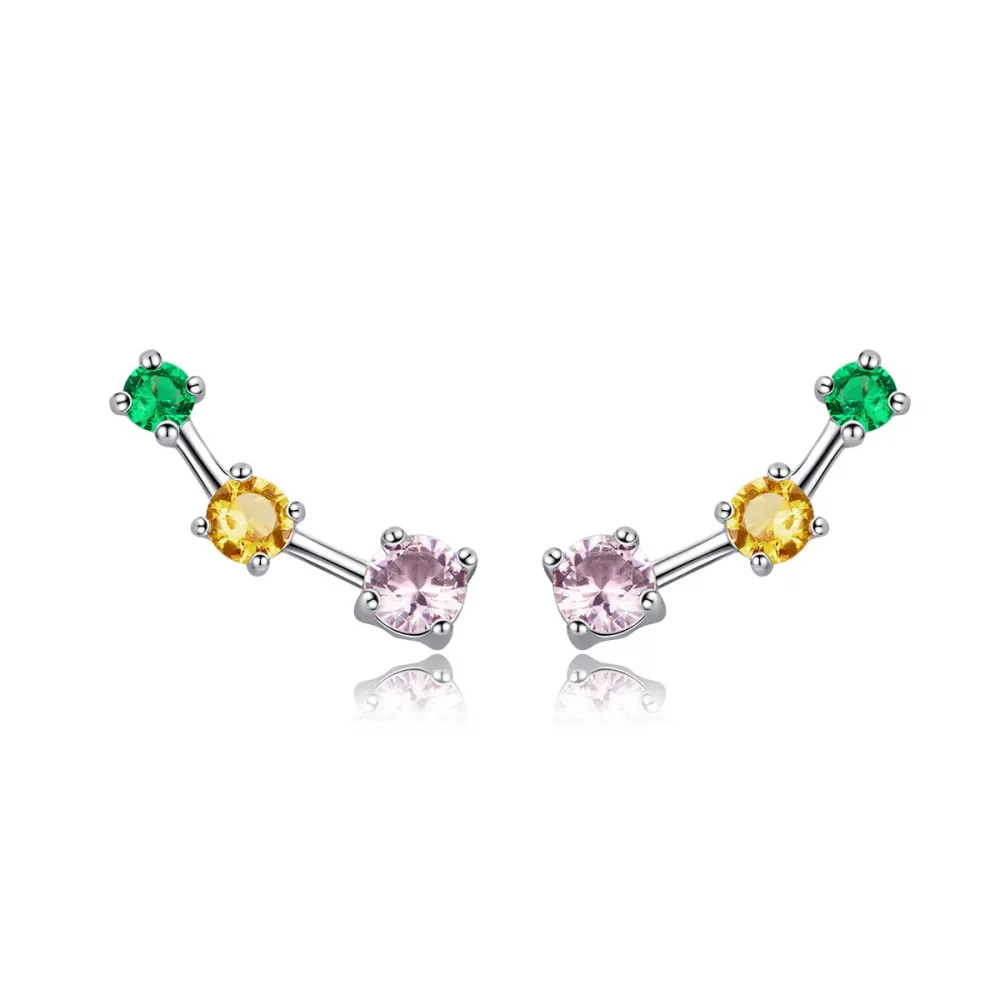 Kolczyki sztyfty Typu Pandora Neon - SCE495