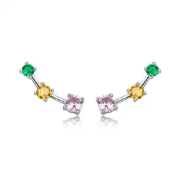 Kolczyki sztyfty Typu Pandora Neon - SCE495