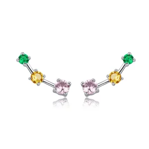 Kolczyki sztyfty Typu Pandora Neon - SCE495