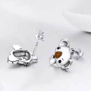 Kolczyki sztyfty Typu Pandora Słodka koala - SCE381