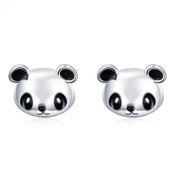 Kolczyki sztyfty Typu Pandora Słodka panda - SCE386