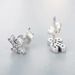 Kolczyki sztyfty Typu Pandora Świeży Kaktus - SCE286