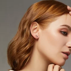 Kolczyki sztyfty Typu Pandora Wiosenna jaskółka - BSE302