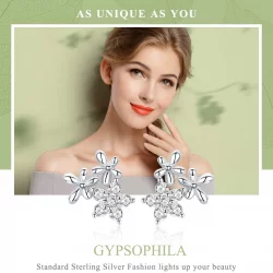 Kolczyki sztyfty Typu Pandora łyszczec - BSE030