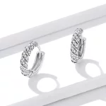 Kolczyki koła Typu Pandora Elegancka Kobieta - BSE512