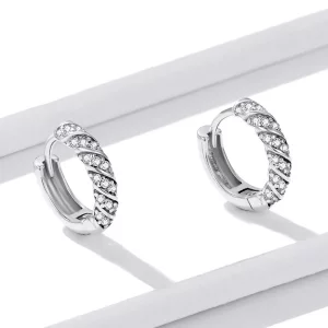 Kolczyki koła Typu Pandora Elegancka Kobieta - BSE512