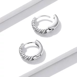 Kolczyki koła Typu Pandora Elegancka Kobieta - BSE512