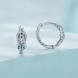 Kolczyki koła Typu Pandora Węzeł - SCE1523