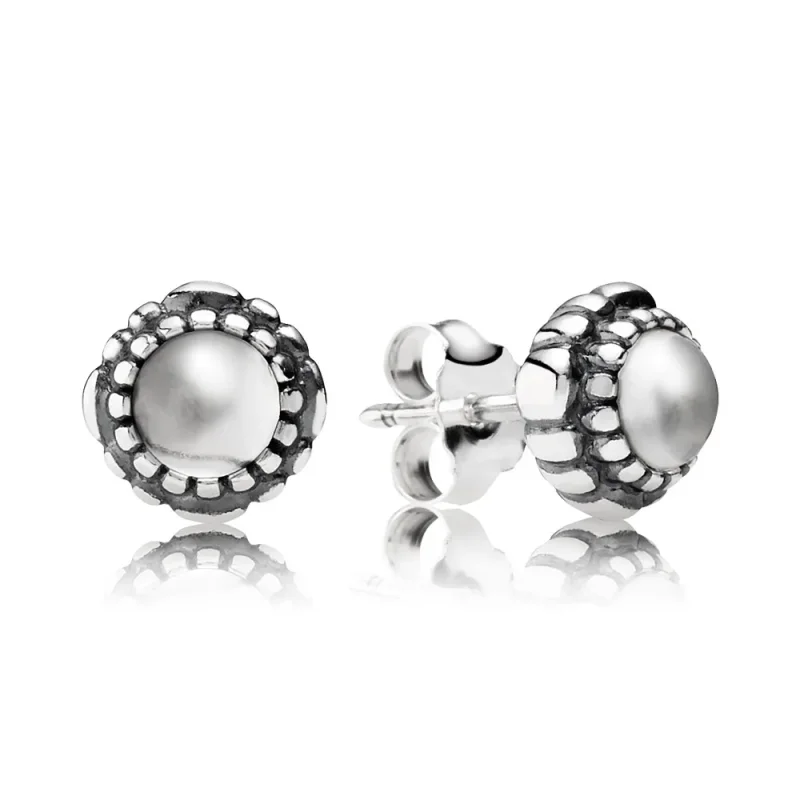 (zdjęcie do) April Birthstone Stud Earrings - Pandora PL
