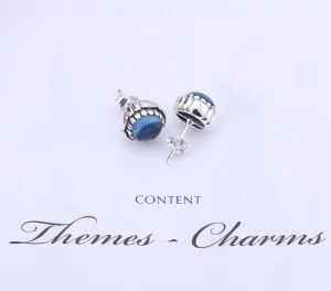 December Birthstone Stud Earrings - Pandora PL