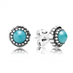 December Birthstone Stud Earrings - Pandora PL