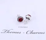 January Birthstone Stud Earrings - Pandora PL