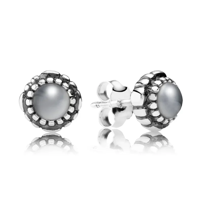 (zdjęcie do) June Birthstone Stud Earrings - Pandora PL