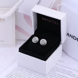 Kolczyki ze srebra, cyrkonia sześcienna - Pandora PL
