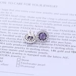 Sparkling Amethyst Stud Earrings - Pandora PL
