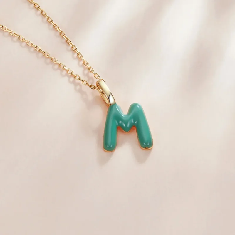 (zdjęcie do) Charm Typu Pandora Me Pop Art - Litera M - SCP050 - Wyświetl 2