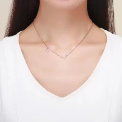 Naszyjnik Typu Pandora Wodnik - BSN016