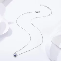 Naszyjnik Typu Pandora z Diabelskie Oko - SCN165