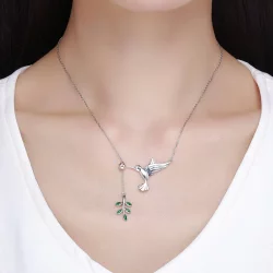 Naszyjnik Typu Pandora z Pozdrowienia od kolibrów - SCN217