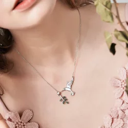 Naszyjnik Typu Pandora z Pozdrowienia od kolibrów - SCN217