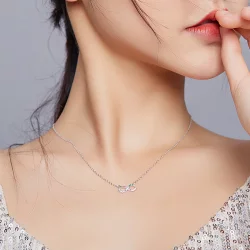 Naszyjnik Typu Pandora z Symbol nieskończoności - SCN402