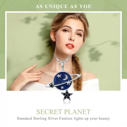 Naszyjnik Typu Pandora z Tajemnicza planeta - SCN230