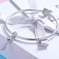 Zawieszka Typu Pandora Klucz do szczęścia - SCC791