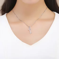 Zawieszka Typu Pandora Klucz do szczęścia - SCC791
