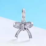 Zawieszka Typu Pandora kokardka - SCC775